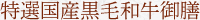 特選国産黒毛和牛御膳