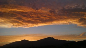 夕焼け