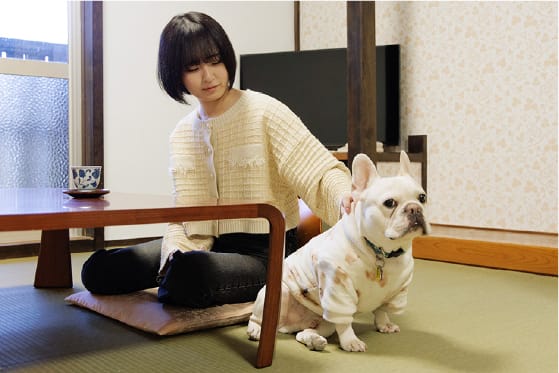 ペットもゆっくり過ごせます