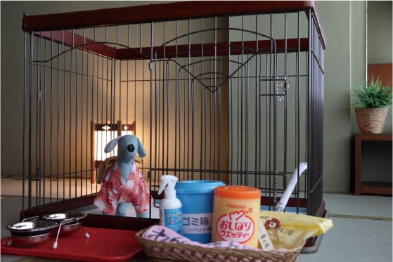 ケージもご用意しております