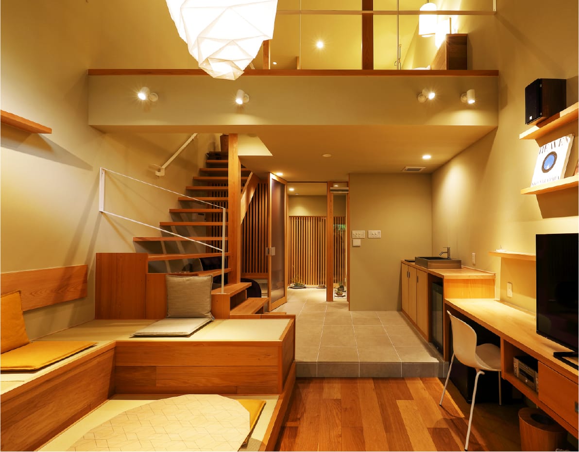 露天風呂付客室