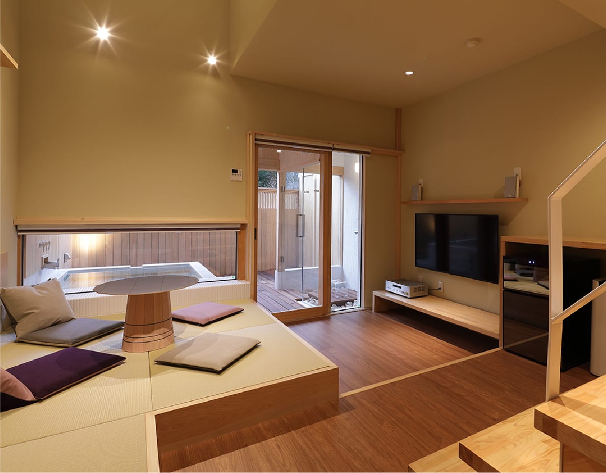 露天風呂付客室